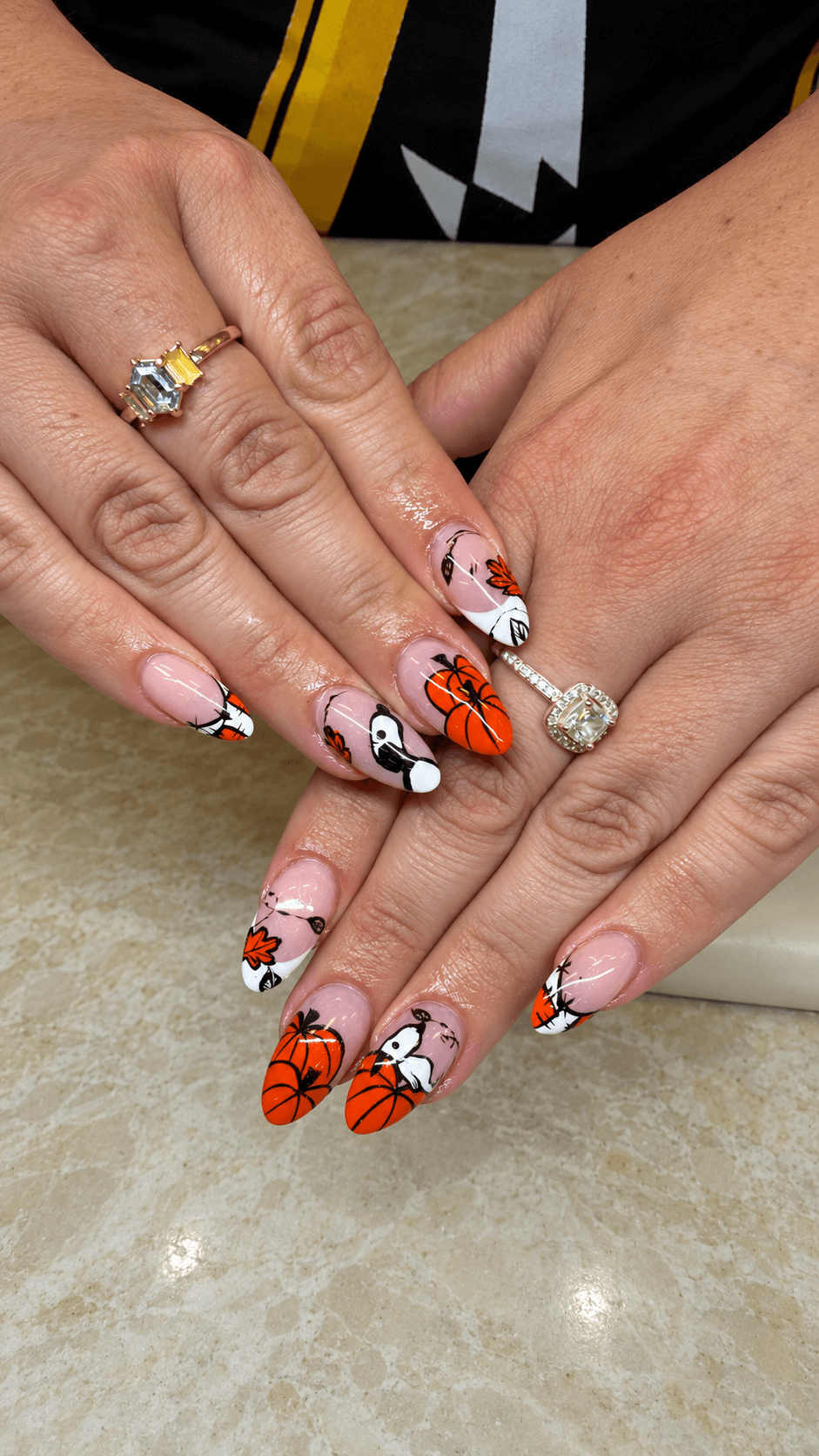 Portrait of detailed nail art-2
